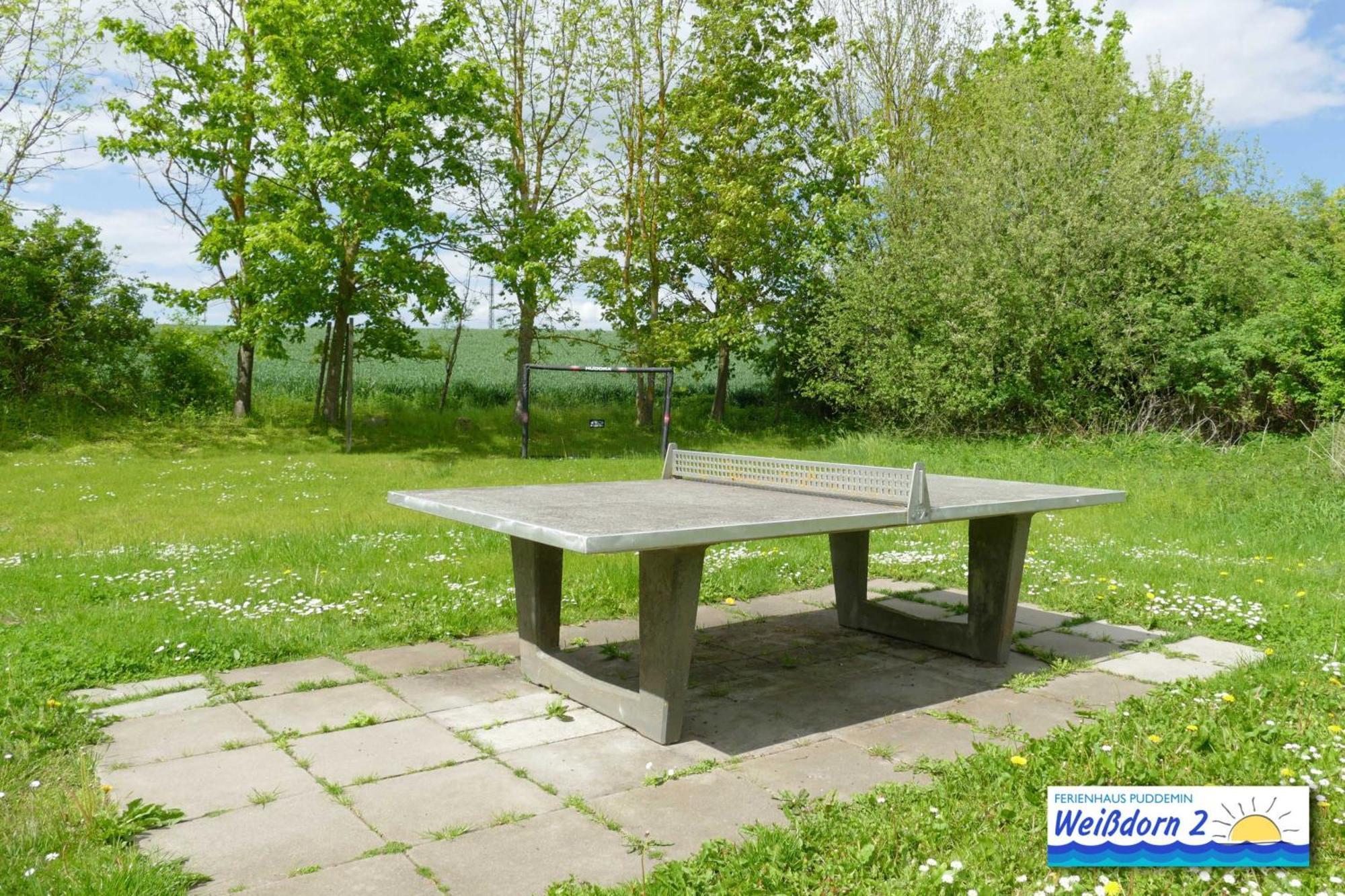 Вилла Familienfreundliches Reetdachhaus Weissdorn 2 Puddemin Экстерьер фото